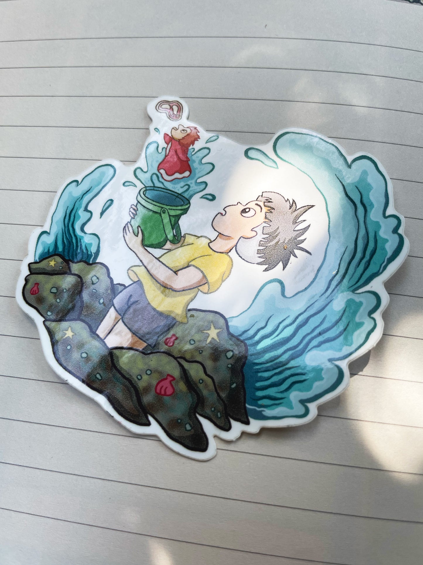 'Ponyo sticker