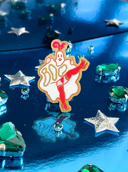 'boolinrouge' metal pin