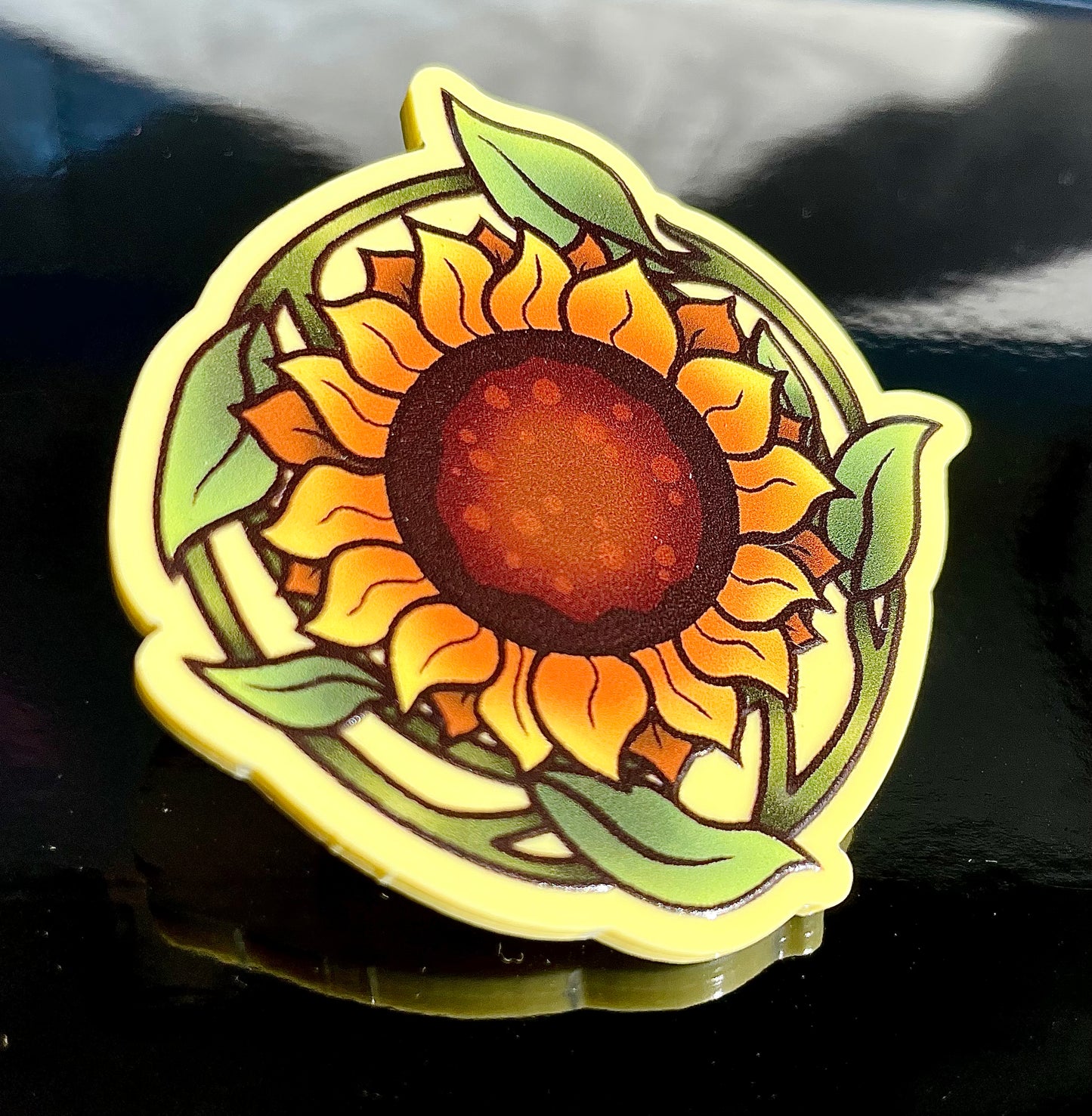 'Sunflower' pin