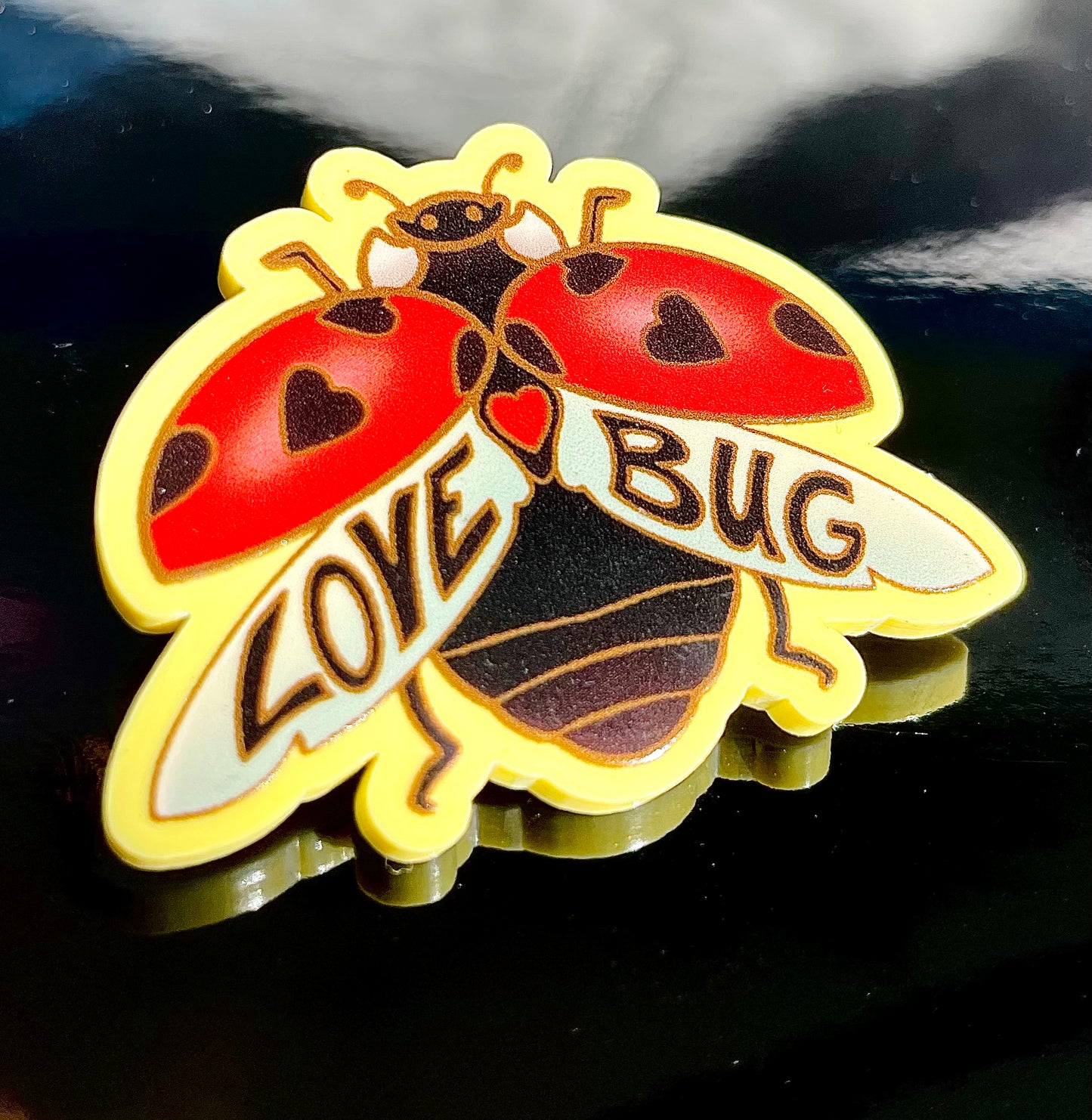 'Love bug' pin