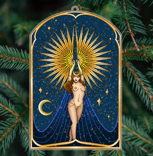'Night goddess' Christmas ornament [Pre-order]