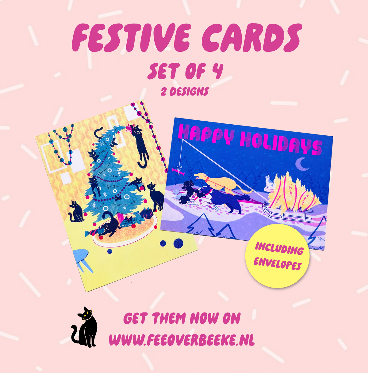Christmas cards [set of 4]