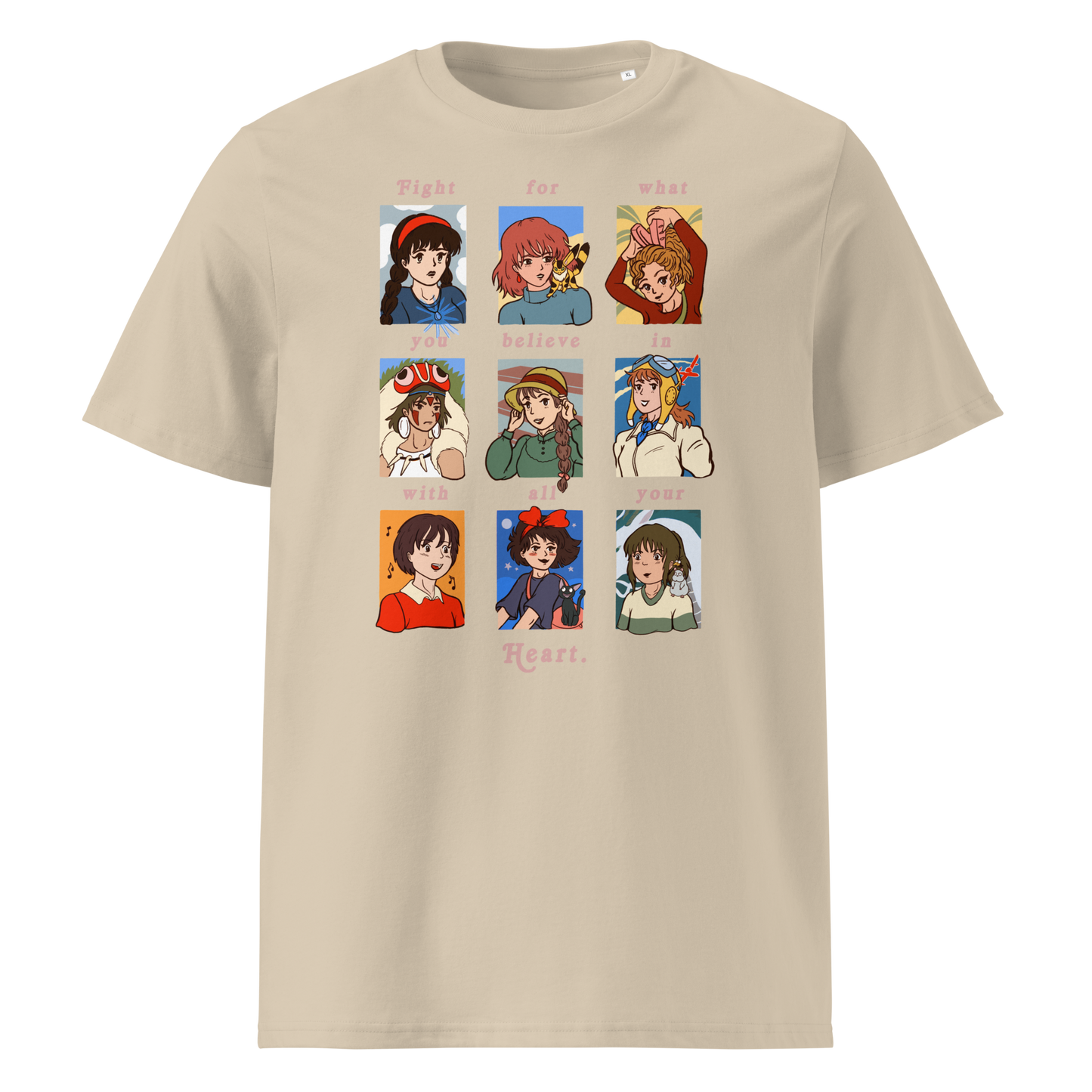 'Ghibli girls' T-shirt [pre-order]