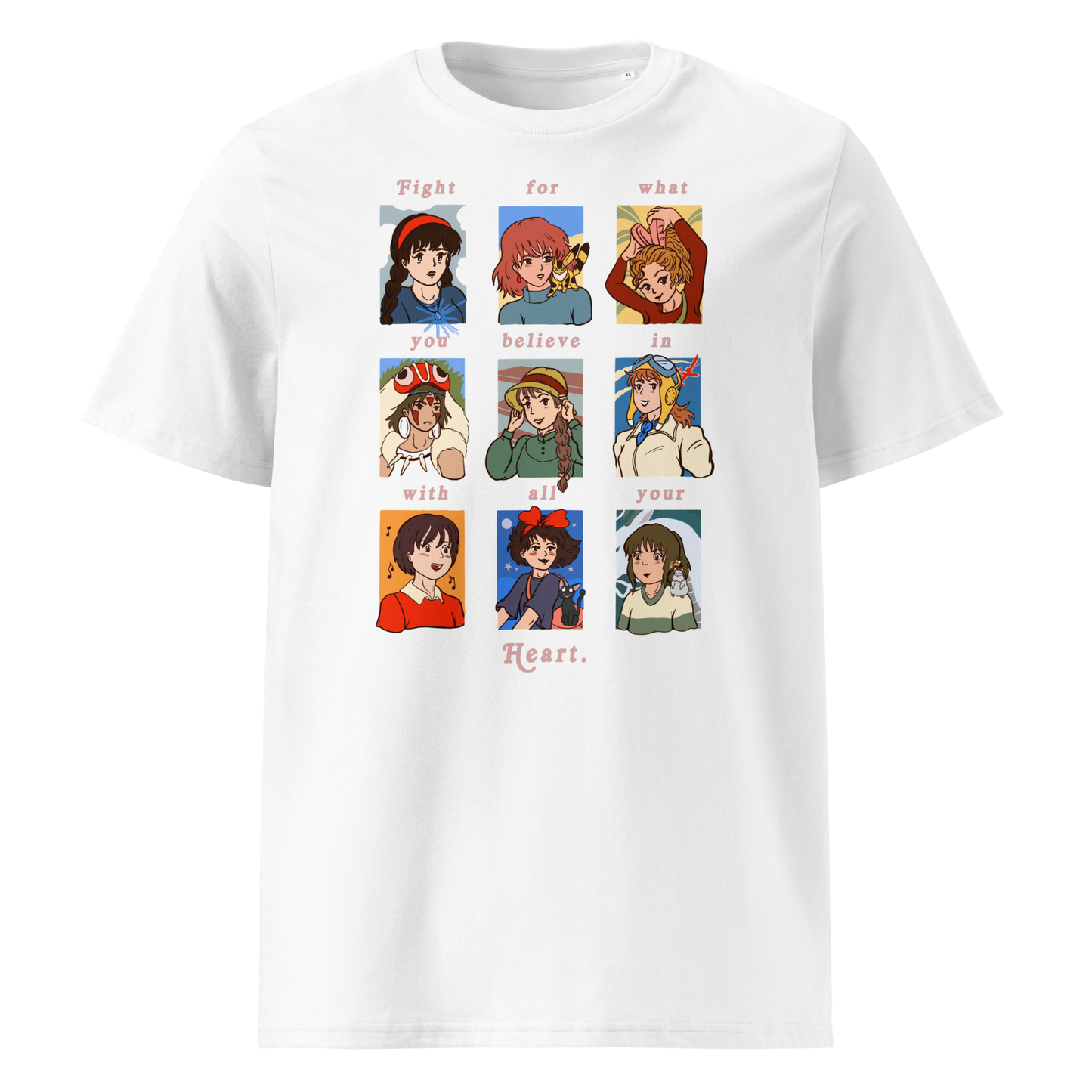 'Ghibli girls' T-shirt [pre-order]